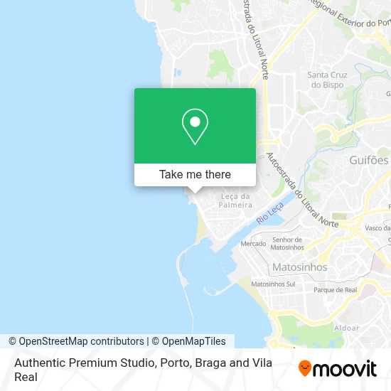 Authentic Premium Studio map