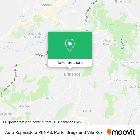 Auto Reparadora PENAS map