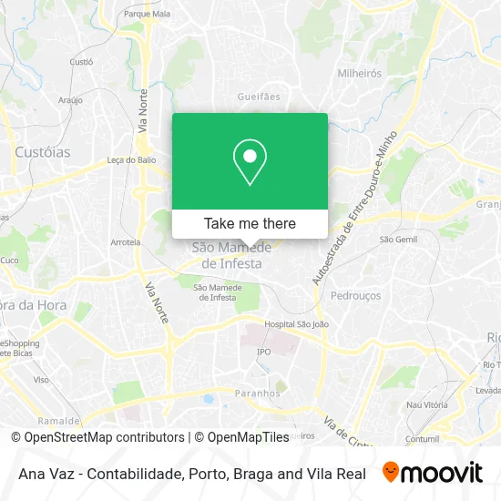 Ana Vaz - Contabilidade map