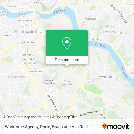 Workforce Agency map