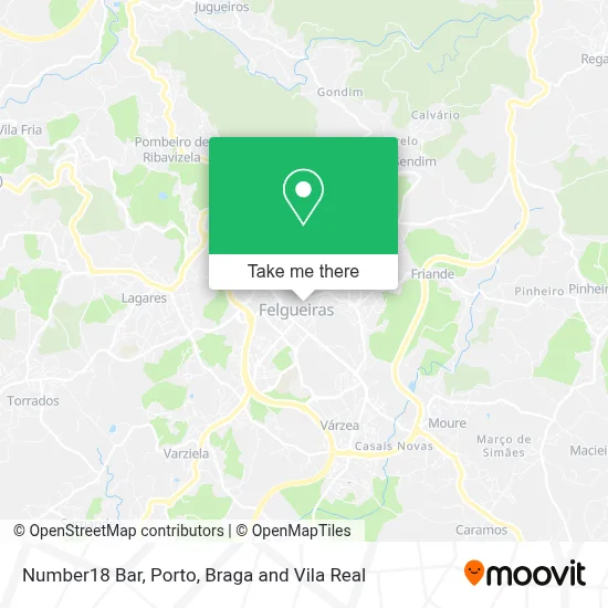 Number18 Bar map