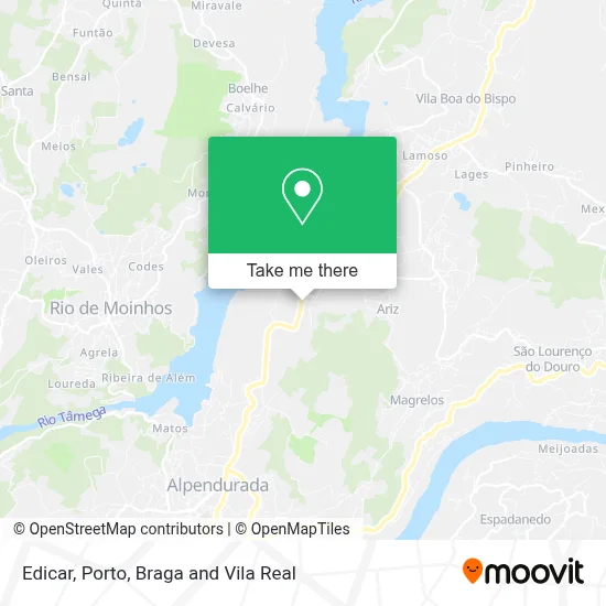 Edicar map