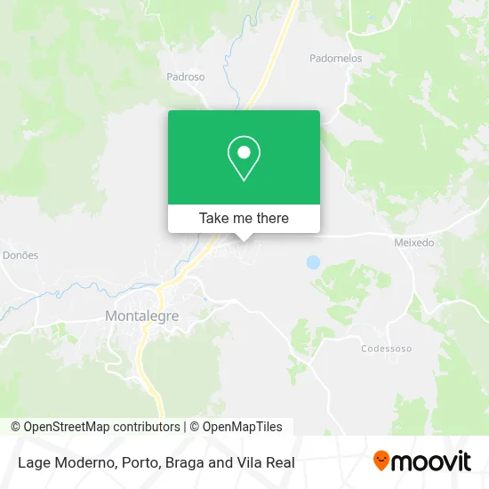 Lage Moderno map