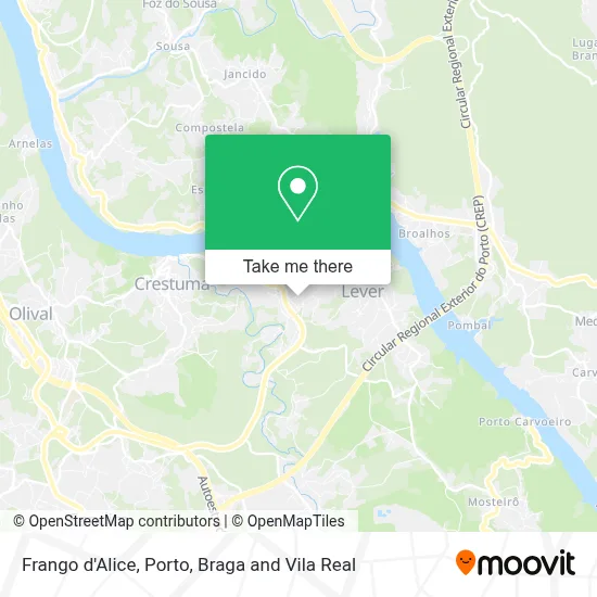 Frango d'Alice map