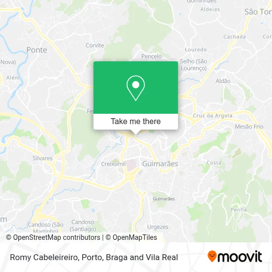 Romy Cabeleireiro mapa