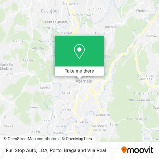 Full Stop Auto, LDA map