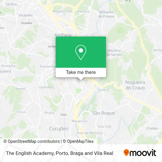 The English Academy map