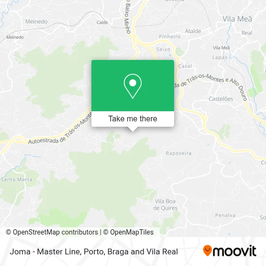 Joma - Master Line map