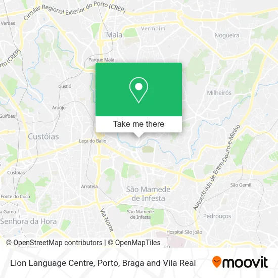 Lion Language Centre map