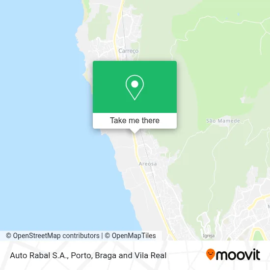 Auto Rabal S.A. map