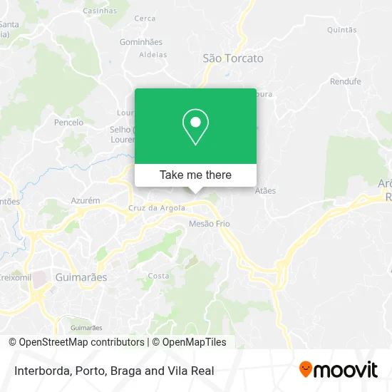 Interborda map