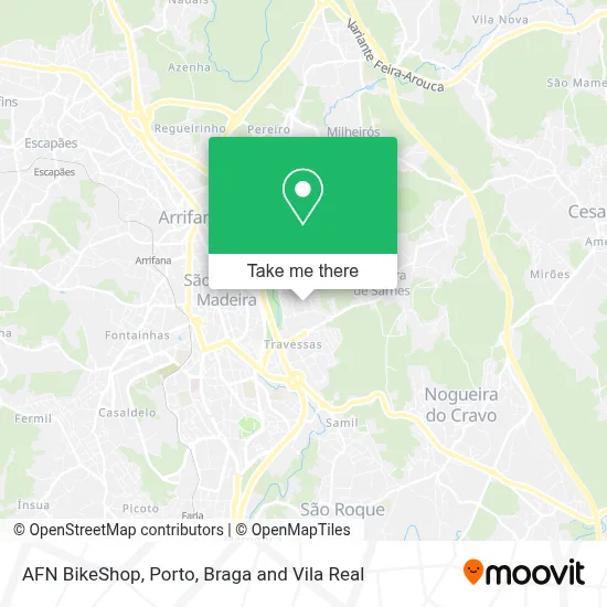 AFN BikeShop map