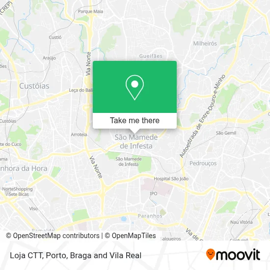Loja CTT map