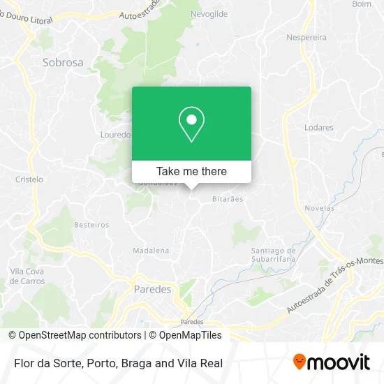 Flor da Sorte map