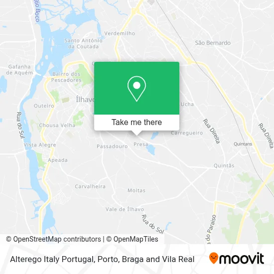 Alterego Italy Portugal map