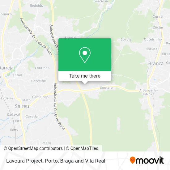 Lavoura Project map