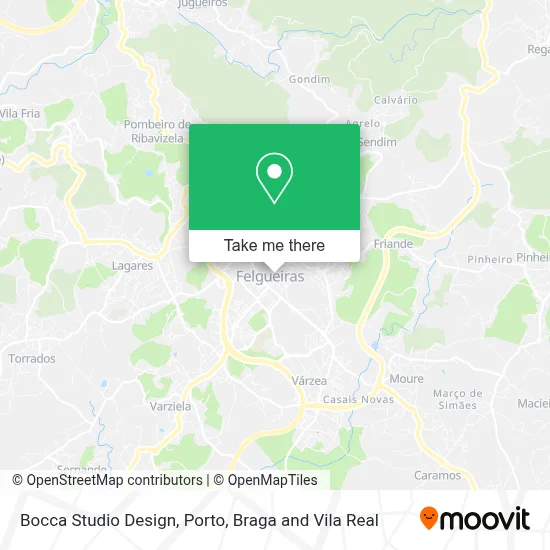 Bocca Studio Design map