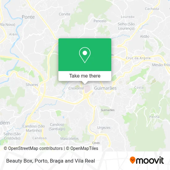 Beauty Box map