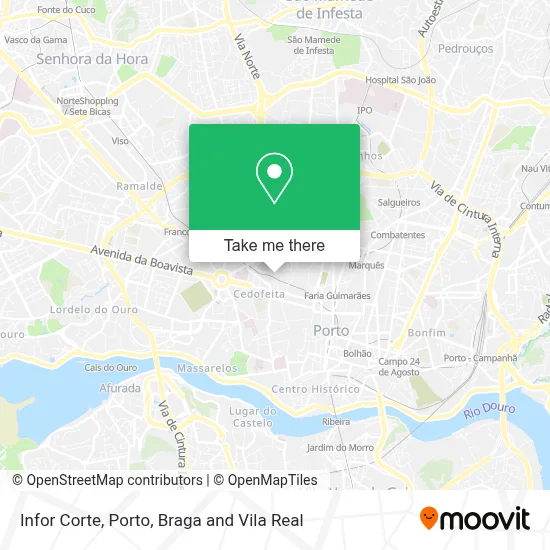 Infor Corte map