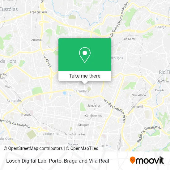 Losch Digital Lab map