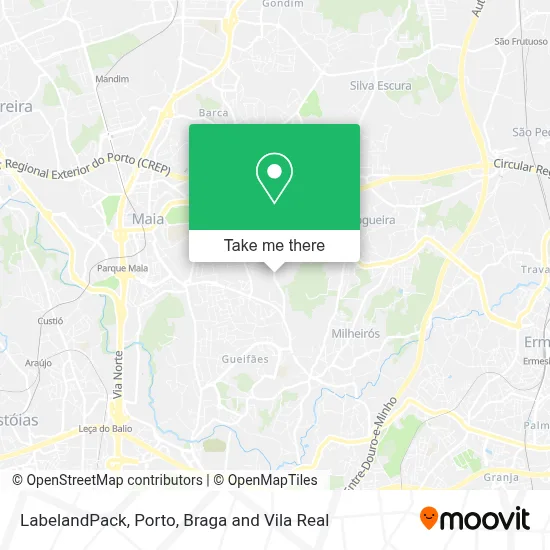 LabelandPack map