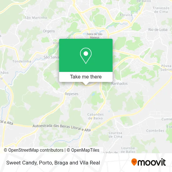 Sweet Candy map