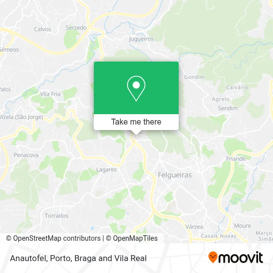 Anautofel map