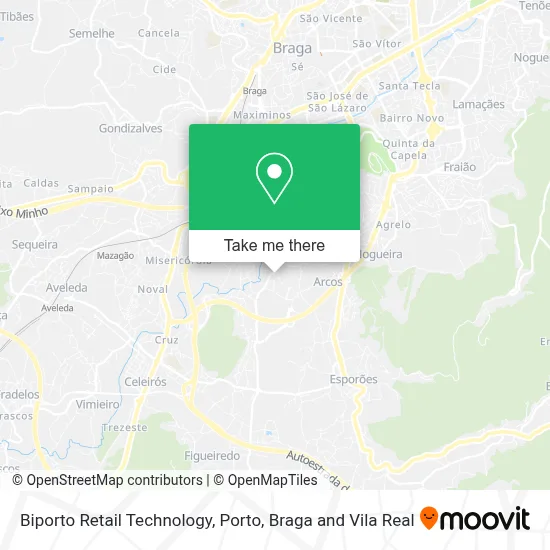 Biporto Retail Technology map