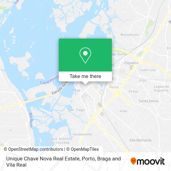 Unique Chave Nova Real Estate map