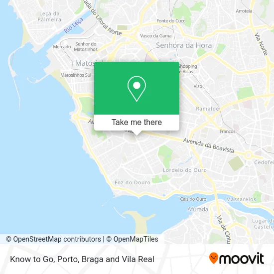 Know to Go map
