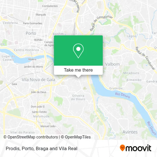 Prodis map