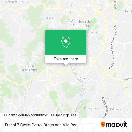 Futsal 7 Store map