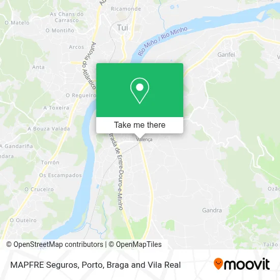 MAPFRE Seguros map