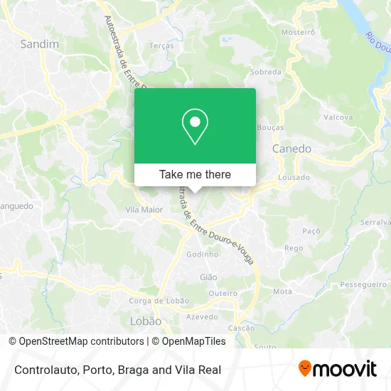 Controlauto map