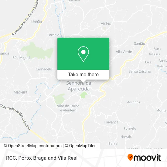 RCC mapa