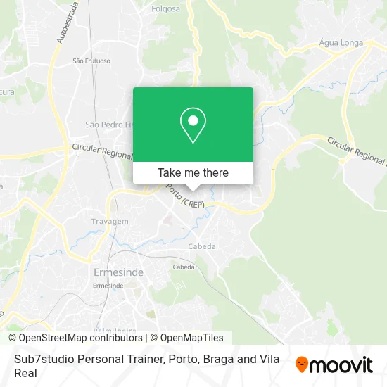 Sub7studio Personal Trainer map