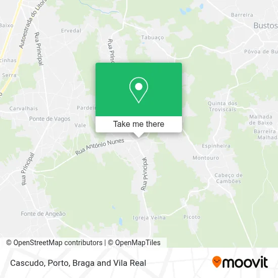 Cascudo map