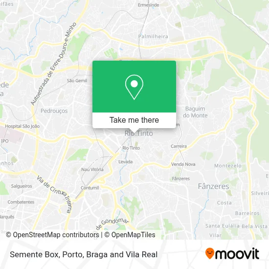 Semente Box map