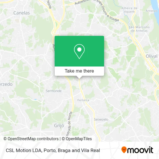 CSL Motion LDA map