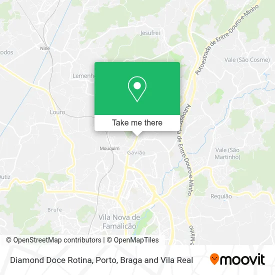Diamond Doce Rotina map