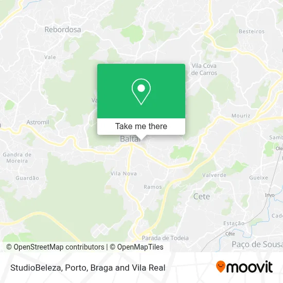 StudioBeleza map
