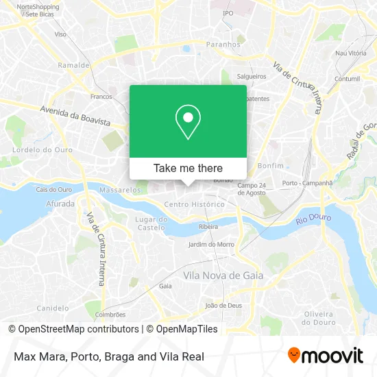 Max Mara map