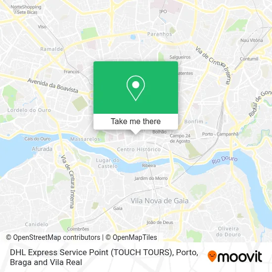 DHL Express Service Point (TOUCH TOURS) map