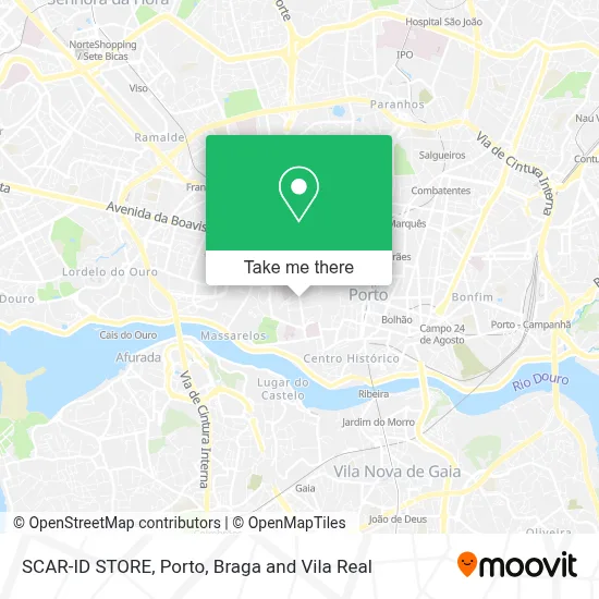 SCAR-ID STORE map
