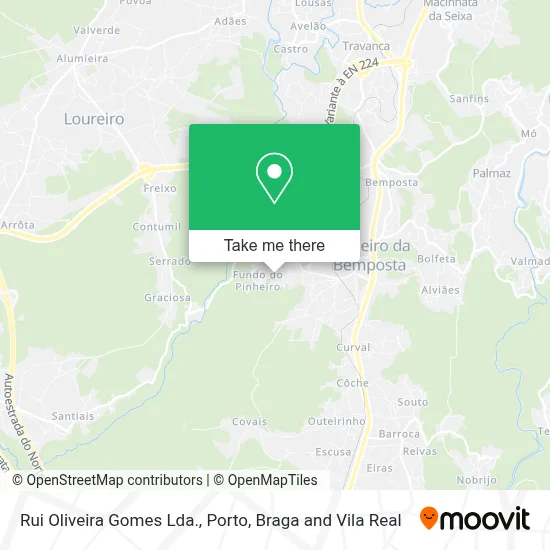 Rui Oliveira Gomes Lda. map