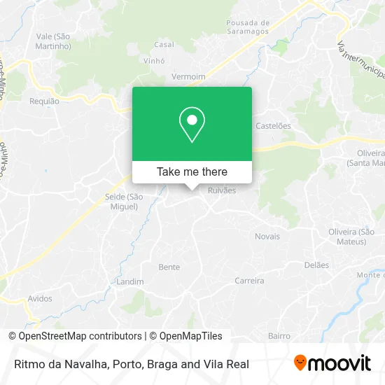 Ritmo da Navalha mapa