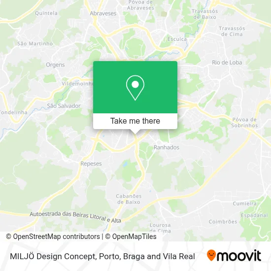 MILJÖ Design Concept map