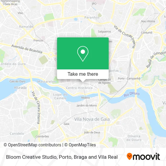 Bloom Creative Studio map