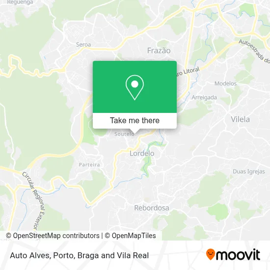 Auto Alves map