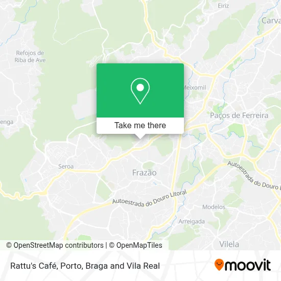 Rattu's Café map